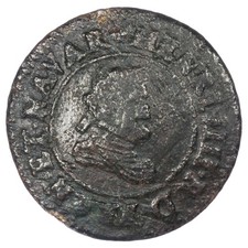 France - Henri IV - denier