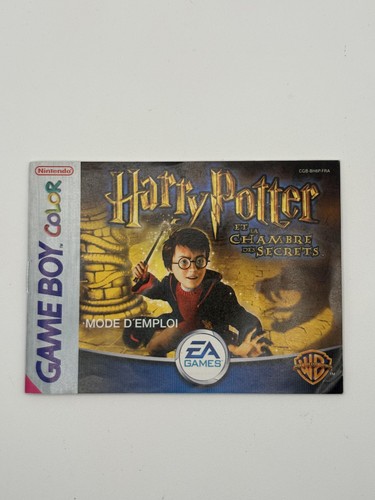 Jeu gbc notice - gbc, harry