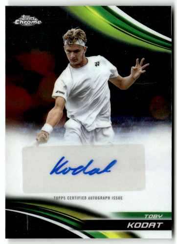 Topps tennis chrome 2025 carte - tennis,