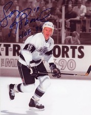 ~~ LARRY ROBINSON Authentic Hand-Signed "LOS ANGELES KINGS HOFer" 8x10 Photo ~~