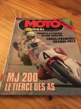 MOTO JOURNAL 1978 N° 359 Ducati 500 GTV MJ200 Gp cross 250 500 ...etc