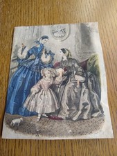 Gravure, lithographie de Mode