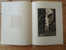 Gravure estampe signée