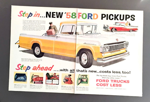 1958 ford 100 styleside - 1958, f