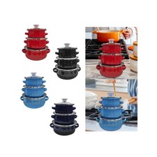 Lot de 3 mini casseroles en