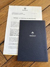 RARE 1995 - Renault Initiale Paris press kit + brochure par Serge Bellu