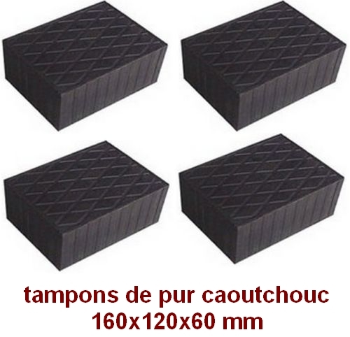 Tampons pur caoutchouc - tampons,