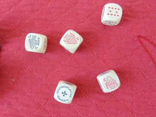 Ancien jeu dés cgt french - dés,