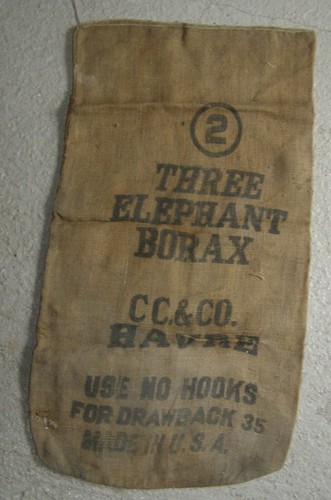 Sac toile jute elephant - de,