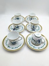 6 Tasses Hermès Toucan - 1986