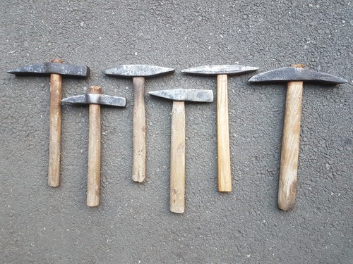 Lot ancien marteau tailleur - , de