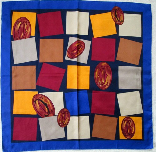 Superbe foulard cartier soie - foulard,
