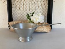 425⚜️ Ancienne Passoire à Tamis Poinçonnée Tournus Unis France en Aluminium Pur