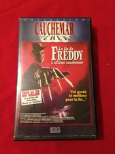 VHS HORREUR - LES GRIFFES DE LA NUIT : LA FIN DE FREDDY - AVEC LUNETTES - RARE