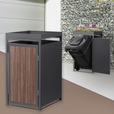 Abri pour poubelle 68x80x124 - pour,