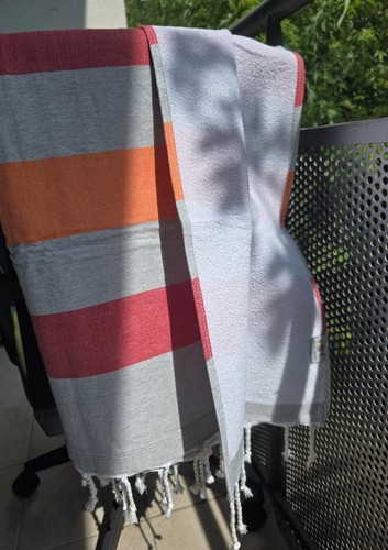 Fouta doublée éponge 200 - , x