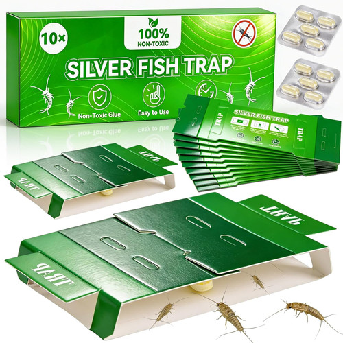 Piege poisson argent 10 - piege, -10