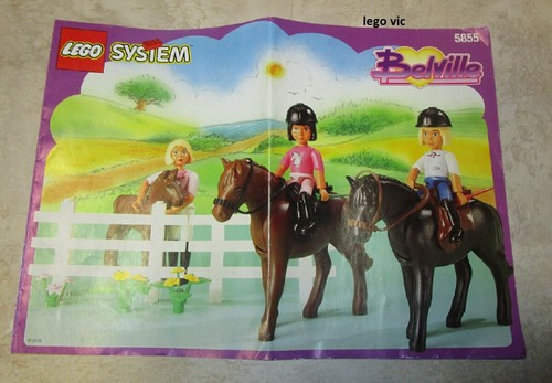Lego 5855 belville notice - lego,