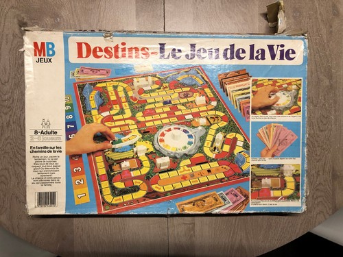 Destins jeu vie 1972 - destins,