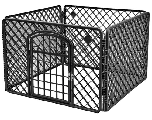 Enclos pour chien 90x90x60cm