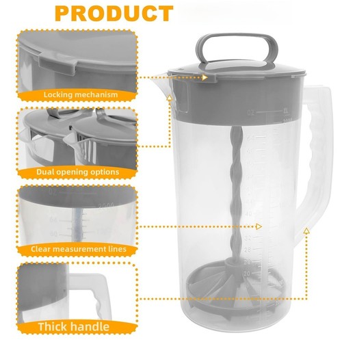 Agitation plastique 2000ml - agitation,