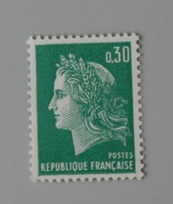 France Année 1969 YT 1611 neuf luxe ** Marianne de Cheffer