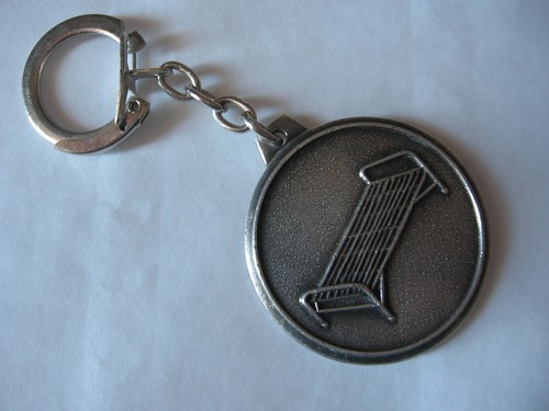 Porte clefs metal - porte, de