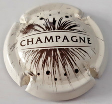 Capsule de Champagne Générique crème et marron N°764c