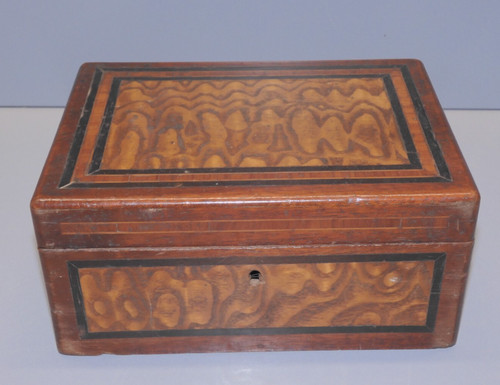 Ancienne boite coffret - coffret, bois