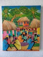 TABLEAU Art Naif HAITI