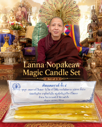 Thai lanna magic candle - thai,