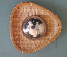 Oeil de sorcière rotin