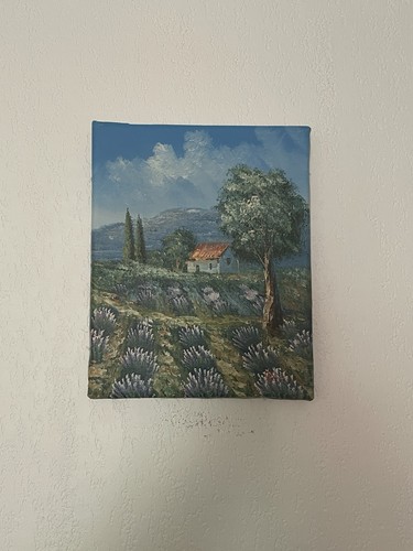 Tableau huile sur toile - huile,