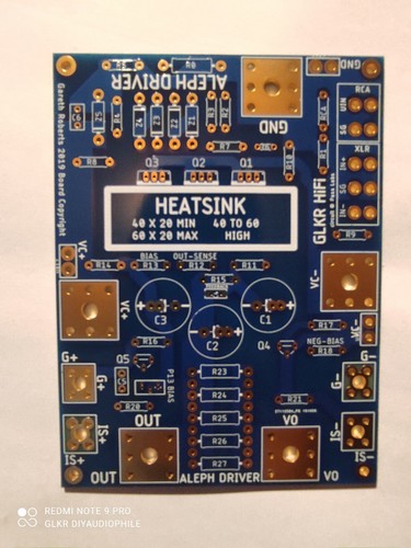 Aleph amplifier driver board - amplifier,