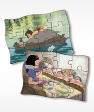 Set 2 puzzle Blanche neige /