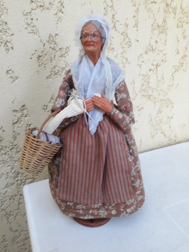 Santon ancien habillé - santon,