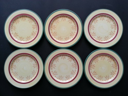 Rare assiettes dessert - 6, a