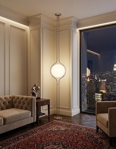Lampe sur pied art deco - lampe,