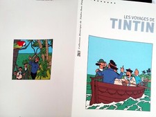 TINTIN  MILOU HADDOCK HERGE 2007 FRANCE Document Philatélique Officiel  07502