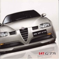 Catalogue Brochure Alfa Romeo 147 GTA 02/2004 Suisse en français