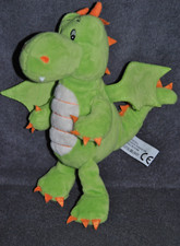 🍀Doudou Dragon KINDER Vert