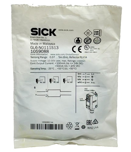 Sick gl6 n0111s13 capteur - gl6-n0111s13,