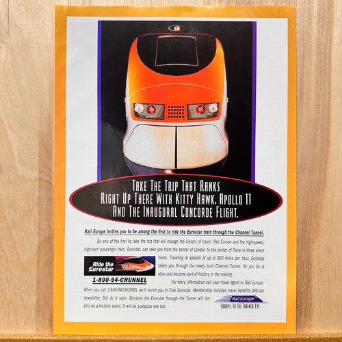 1994 ride the eurostar train - ride,