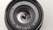 Objectif d'agrandisseur Schneider Kreuznach Componon 4/28mm iris 15 lames, M42