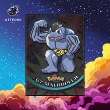 Carte Pokemon Machopeur 67 Foil Série 1 TOPPS Français