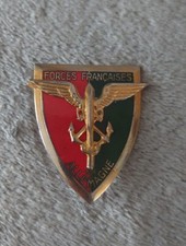 Insigne/badge/pucelle force Française en Allemagne FFA Andor 6610