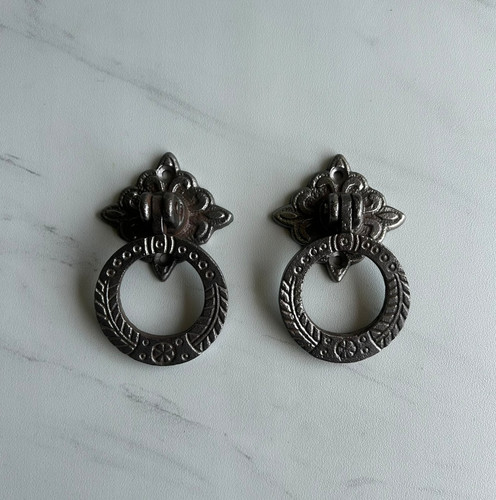 Ancienne bague goutte - , fonte