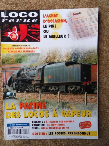 Loco revue année - 2003, lot
