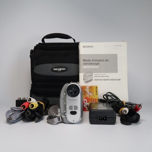 Sony handycam dcr hc16e - sony,