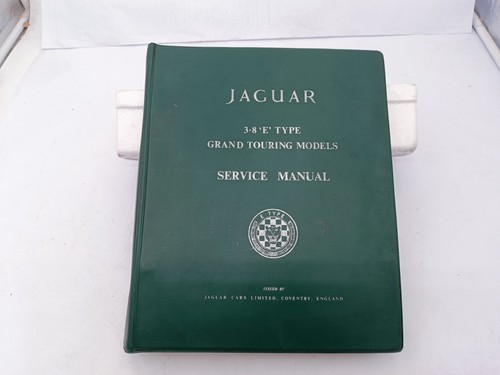Manuel atelier jaguar type - d'atelier,